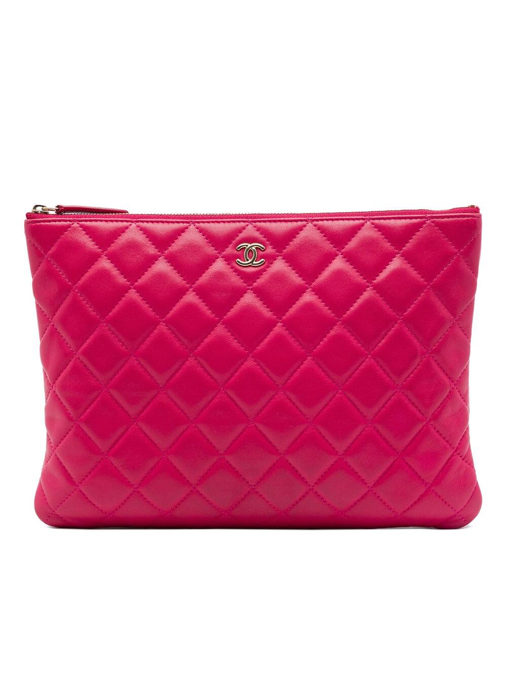 Chanel Medium Quilted Lambskin O Case #376271C99B